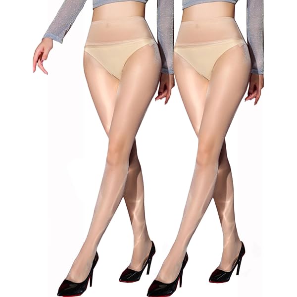 Nahtlose Strumpfhosen Damen - Transparent & Matte Seidenoptik - Bequemer Nahtloser Schritt