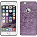 Produktbild PhoneNatic Case für Apple iPhone 6 Plus / 6s Plus Hülle rosa Metallic Hard-case für iPhone 6 Plus / 6s Plus + 2 Schutzfolien