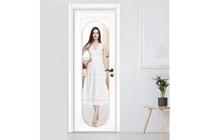 Arimsoa 4 samoprzylepne lustro ścienne, akrylowe, nietłukące, duże, dekoracyjne do łazienki, sypialni, 30 cm x 30 cm