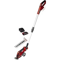 Einhell Akku-Gras- und Strauchschere GE-CG 18/100 Li T Power X-Change (Li-Ion, 18 V, 10 cm Schnittbreite, 20 cm…