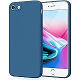AK Custodia per iPhone SE 3/2 (Modello 2022/2020), iPhone 8/7 Cover, Custodia Protettiva Completa in Silicone Liquido Ultra S