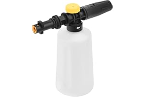 MOPEI 700ml Lanza De Espuma De Nieve Para Karcher K2 K3 K4 K5 K6 K7 Lavadora A Presión, Cañón De Espuma Dispensador con Boquilla Ajustable, Bueno para Limpiar el Coche
