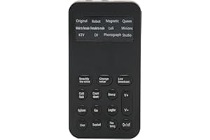 BEWINNER Cambiador de Voz Ghostface, Cambiador de Voz de Micrófono de Mano, Dispositivo Cambiador de Voz Mini Portátil, con 8 Efectos de Sonido, para Juegos de Llamadas Telefónicas