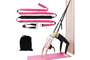 SEANPEM Dance Lower Waist Training, Back Bend Assist Trainer-to Improve Back and Waist Flexibility, Flexibility Stretching Leg Stretcher Strap for Yoga, Ballet, Dancing, Gymnastics Cheerleading
