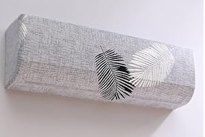 GGoty Coperture antipolvere per condizionatori d'aria, protezione antipolvere per condizionatore d'aria a parete per la casa (A,2)