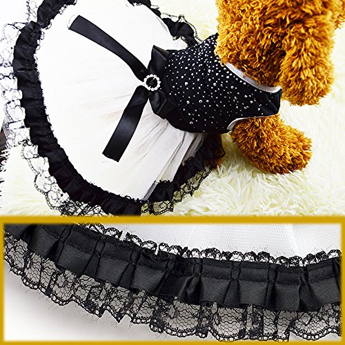 Pet-Dress-SymbolLife-Pet-Dog-Studded-Flickering-Lace-Princess-Wedding-Dress-Bowknot-Only-for-Small-Dogs