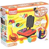 Crafy Oyun Hamur Set Mangal Keyfi 6X50Gr 22 Par&ccedil;a B&uuml;y&uuml;k