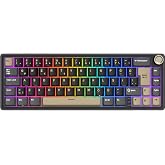 Royal Kludge RK R65 68 Tuşlu RGB Mekanik Oyuncu Klavyesi, Phantom Renk, Kompakt Tasarım, T&uuml;rk&ccedil;e Q D&uuml;zeni, &Ccedil;ok Renkli LED Aydı