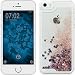 Produktbild PhoneNatic Case für Apple iPhone 5 / 5s / SE Hülle rosa Stardust Hard-case für iPhone 5 / 5s / SE + 2 Schutzfolien
