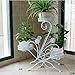Produktbild AISHN Blumenstander fur 3 Blumentopfe, 3 Etagen, geschwungenes, dekoratives Design, Metall, Garten/Terrasse
