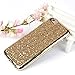 Produktbild iPhone 6S Plus Hülle,iPhone 6 Plus Hülle,iPhone 6 Plus/6S Plus Hülle Silikon Gold,Leweiany Ultra Dünne Weiche Silikon Diamant Schutzhülle TPU Zurück mit Funkeln Bling Glänzend Glitzer Kristall Überzug Kratzfeste Plating Premium Geometrisch Rückseite Muster Outdoor Stoßfest Gummi Hülle Handytasche Handyhülle Protective Shinning Case Cover Schale Etui für Apple iPhone 6 Plus/6S Plus - 5.5 Zoll