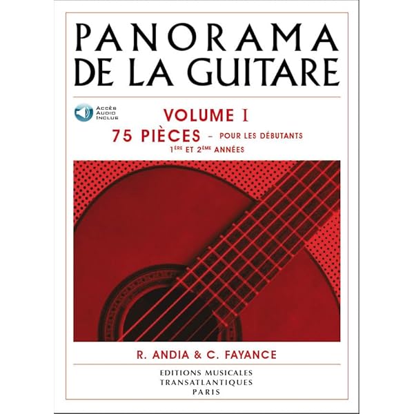 Amazon.fr - Panorama de la guitare vol 1 : 75 pièces pour les