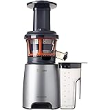 Kenwood JMP601SI PureJuice Estrattore di Succo a Freddo, Centrifuga Slow Juicer con Accessorio Sorbetto, 150 W, 1.3 Litri, Pl