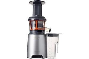 Kenwood JMP601SI - Exprimidor (Gris, Color blanco, 190 x 150 x 410 mm, De plástico)