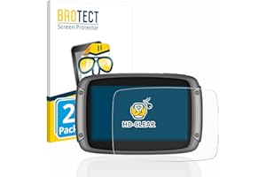 BROTECT Protector Pantalla para TomTom Rider 500/550 Protector Transparente (2 Unidades) Anti-Huellas