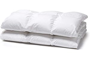 White Cloudz - Kołdra puchowa Graz 260 x 220 cm – kołdra letnia – 90% puchu europejskiego – nadaje się dla alergików