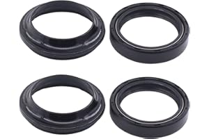 DOO ENGY Gabelsimmerringe 43x54x11 Gabel Staubkappen Gabeldichtringe Gummi Simmerring für Aprilia Dorsoduro Buell XB 12 Ducati Monster Harley Davidson Honda Kawasaki Moto Guzzi Suzuki GSXR 750 Triumph Tiger