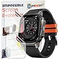 PROTECTERR® 2-Pack Screen Guard for Fire-Boltt Snapp |54.1mm| 2.13" inch Smartwatch Protector | Flexible, Unbreakable, Bubble-Free Installation | Not Tempered Glass | Edge-to-Edge Coverage