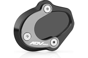 CXEPI Piastra Ingranditore per Estensione Cavalletto Laterale in Alluminio CNC per Moto ADV350 ADV 350 2022 2023 2024 2025