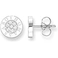 Thomas Sabo Orecchini A Perno Classici In Argento 925 Con Zirconia, Modello H1547-051-14, Eleganza Senza Tempo