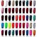 Elite99 Gelpolish Soak Off UV LED Gel Nail Polish Lacquer 15ml Clear White (1357)