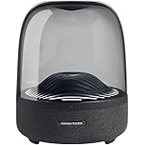 harman/kardon Aura Studio 3 - Elegant, BT Wireless Speaker with Premium Design and Ambient Lighting- Black