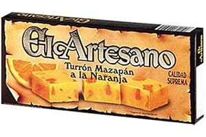 El Artesano - Nougat aux jaunes d'œuf grillés (Nougat au massepain à l’orange)
