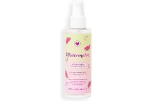 I Heart Revolution Watermelon Dewy Fixing Spray, Spray Fixateur Hydratant & Léger, Vegan & Cruelty-Free, 100ml