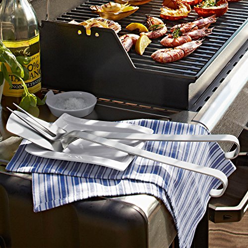 Villeroy & Boch BBQ Passion Pfannenwender / Praktisches Grillzubehör aus hitzebeständigem Edelstahl / Ideal für Burger, Fleisch und Fisch / 40cm - 4