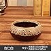 Produktbild XOYOYO Retro Keramik Aschenbecher kreative Persönlichkeit der modernen minimalistischen Wohnzimmer Couchtisch Büro Ktv Aschenbecher Geburtstag Geschenk, geschälte Mandeln