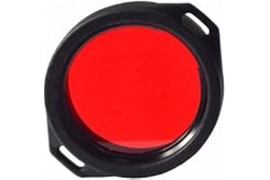 Armytek - Filtri/diffusori per lampadine tascabili Predator e Viking, 39 mm, colore: Rosso/Verde/Blu/Bianco