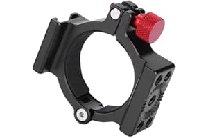 Diyeeni Ring-Blitzschuhadapter, Ringklemme mit kaltem Schuh, Verlängerungsringhalterung, EIN Muss für Zhiyun Smooth 4 Gimbal zum Anschließen von Monitor/Mikrofon/Fülllicht