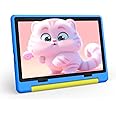 ZIBATIS 10 Inch Kids Tablet, Android 14 tablet for kids with Octa Core Processor, 8GB RAM 64GB ROM 1TB TF, 5000mAh Battery, WiFi, Bluetooth, Type-C, Kids Tablets with 8+5MP Dual Camera (Blue)