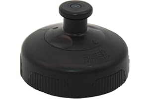 Sigg 3 Stage Sports Top Black (Misura Unica), Tappo di Ricambio Per Modelli Borraccia, Tappo Ermetico Ideale per le Borracce Sportive