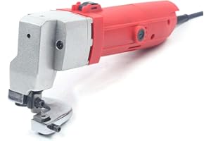 WEIGR Elektrische Blechschere - 500W Nibbler Metallknabber Elektro Blechschneider für hozl, Metall Blechnibbler 2000rpm, 2.5mm für präzises Schneiden von Metall (220V)