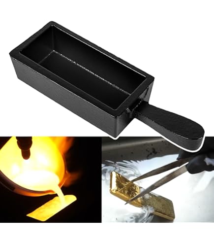 Crogiolo In Grafite Per Fusione Metalli - Capacità 8kg Oro Con Rivestimento In Ceramica - Foto 8