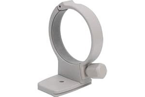 AKOZON Anillo de Collar de Montaje en trípode de cámara Lente de Metal Anillo de Collar de Montaje en trípode Accesorio para Lente de cámara para para 70-200 mm F4 Gris