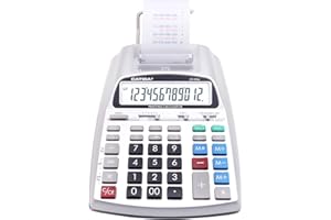 CATIGA New & Upgraded 2025 Printing Calculator Adding Machine 10 Key, Desktop Home Office Calculator with Paper Roll Print Out, Accounting Business Finance