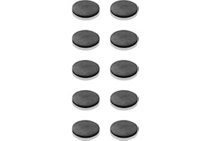 VEHADI WELLNESS Coffret de 10 Plaque Shungite pour Téléphone Mobile, Ordinateur Portable, Appareil Electronique, Coffret de Shungite Carélienne Authentique, Plaques Adhésives Circulaires