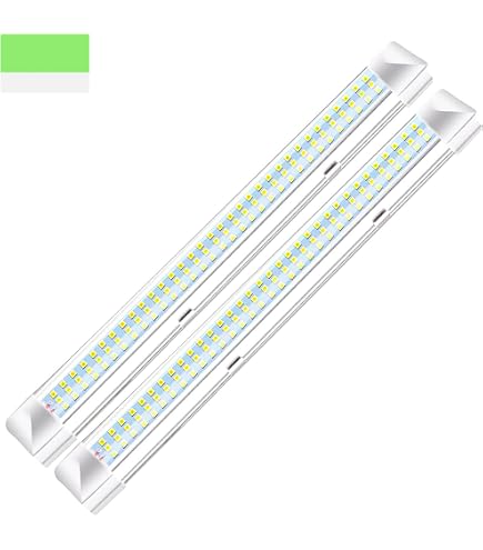 Bande LED Intérieure Voiture 12V/24V 72 LEDs - Lampe Barre Lumineuse Avec Interrupteur Pour Camion, Caravane, Camper, Bateau