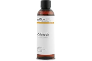Aceite de Caléndula BIO (Calendula officinalis) - 100 mL - Macerado Oleoso Certificado Cosmos - Aroma Labs