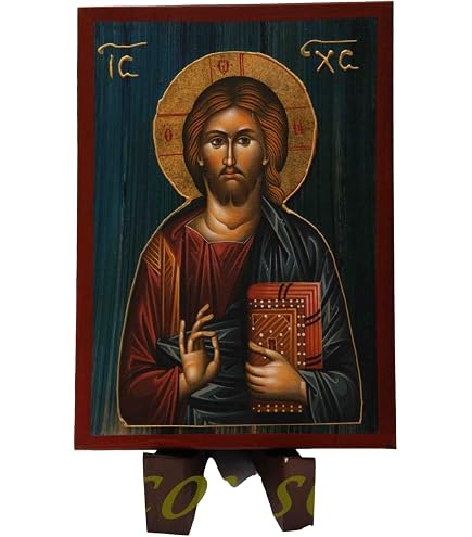 Crucifix Mural Byzantin En Bois MDF - Croix Orthodoxe Russe à 3 Barres, 20x11 Cm, Textes