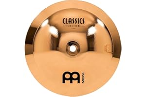 Meinl Cymbals Classics Custom Brilliant Cymbale Bell / Cloche 8 pouces (20,32cm) pour Batterie – B12 Bronze, Finition Brillante, Fabriquée en Allemagne (CC8B-B)