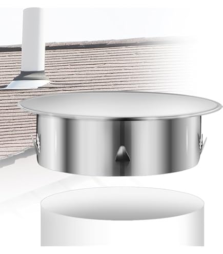 BAUER Tapa Ciega Para Tubo De Estufa, Diámetro De 180 Mm (más