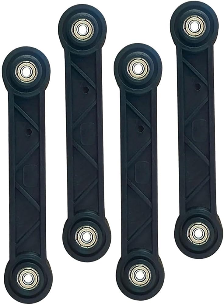 4 ADET Beşik Sallama Aparatı Siyah 14.5 Cm