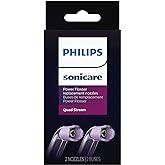 SONICARE Philips Power Flosser Quad Stream Tips (F3), 2 adet, Beyaz HX3062/00