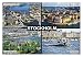 Produktbild Kühlschrankmagnet - Souvenir - STOCKHOLM SWEDEN 9cm x 6cm Jumbo