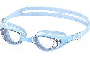 Ambienden Antiappannamento Occhialini Piscina Generale | Occhialini Nuoto Uomo E Donna Per Adulti Protezione UV Impermeabili | Guarnizione In Silicone, Ponte Nasale Autoregolante