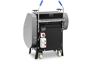 MSW MOTOR TECHNICS MSW Machine À Dénuder Dénudeuse électrique Dégaineuse Fils Électriques Câbles MSW-WIRESTRIPPER-003-2200 (21 Entrées, 2200 W, 23 m/min)