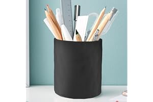 Kyduu Pot à crayons, Porte stylo en silicone étanche de style nordique pour bureau, Porte Stylo de Bureau, pour Ranger les Pinceaux Stylo à Fleurs DéCoratif, Porte pinceau de maquillage
